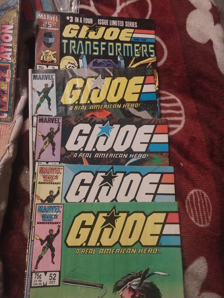 5 GI Joe comics