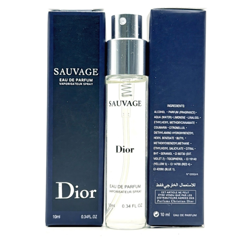 DIOR SAUVAGE MEN'S COLOGNE EDP SAMPLE SPRAY 10ML / 0.34OZ(Original Bottle)🌊