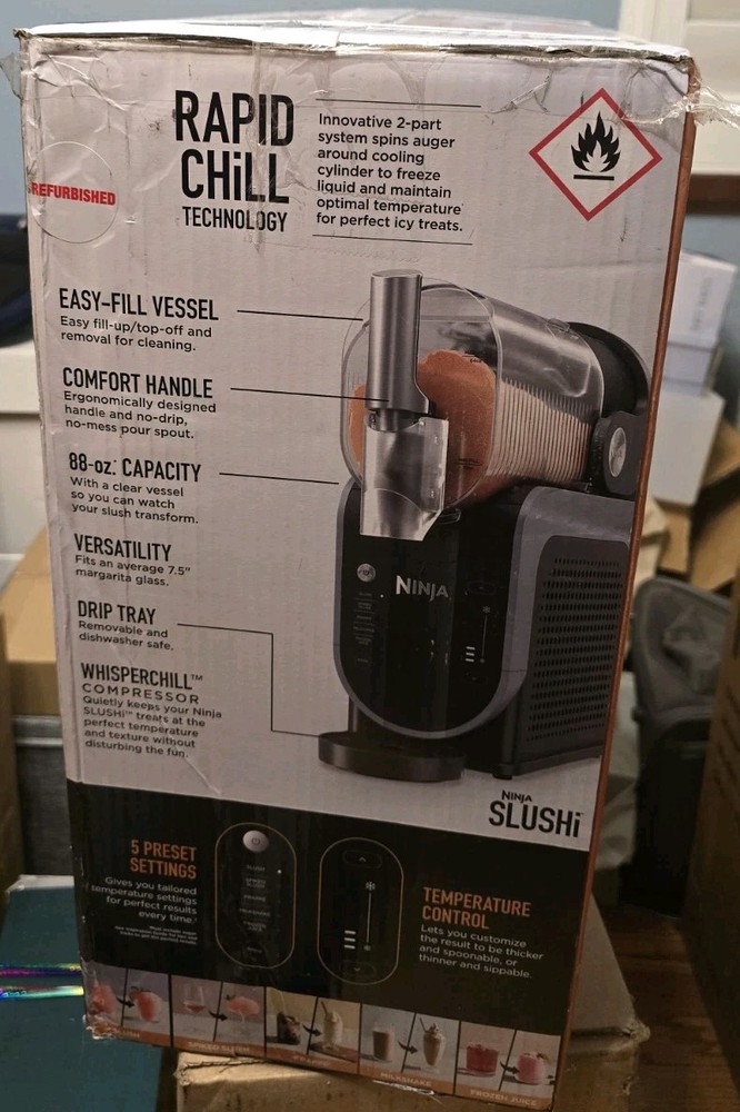 Professional Ninja SLUSHi 88OZ Frozen Drink Maker FS301 Reconditioned