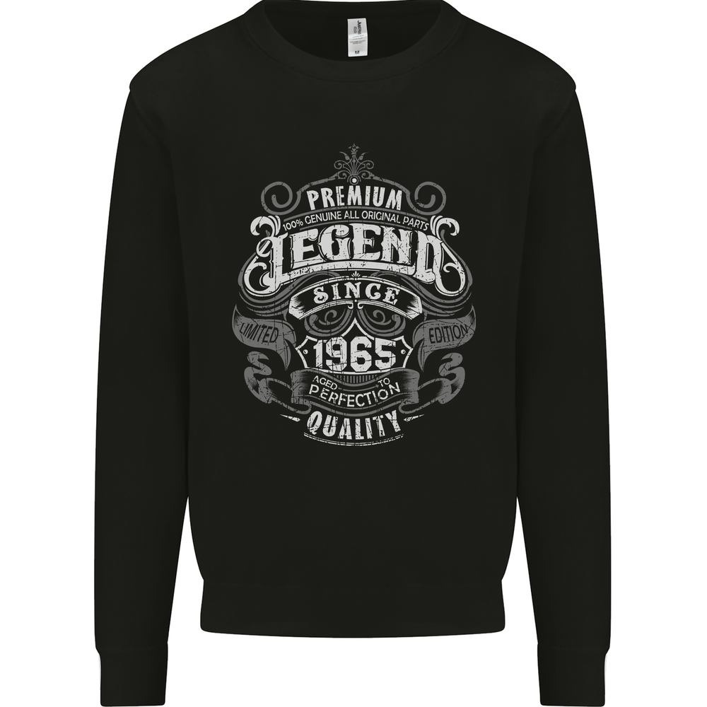 Premium Legend 60th Birthday 1965 Mens Sweatshirt Jumper