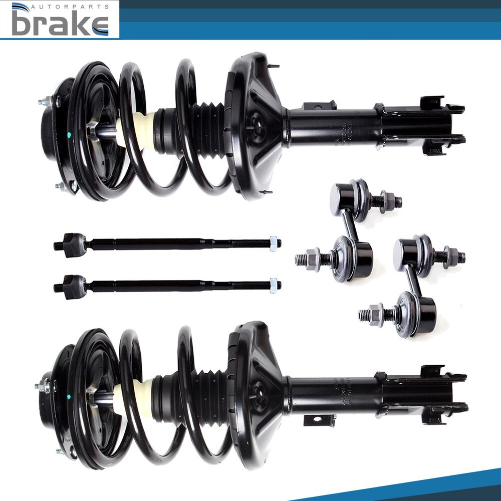 Chrysler Dodge Front Strut Rear Stabilizer Sway Bar Inner Tie Rod Kit