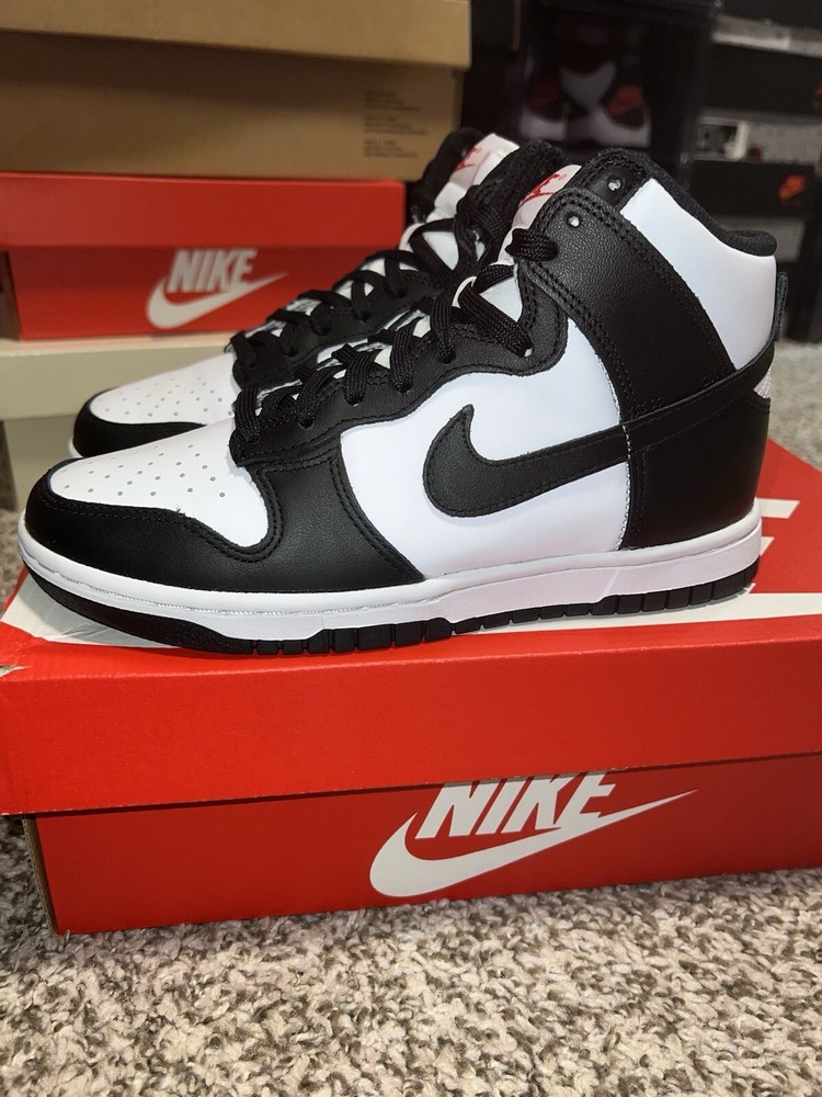 Nike Dunk High Black And White “panda”