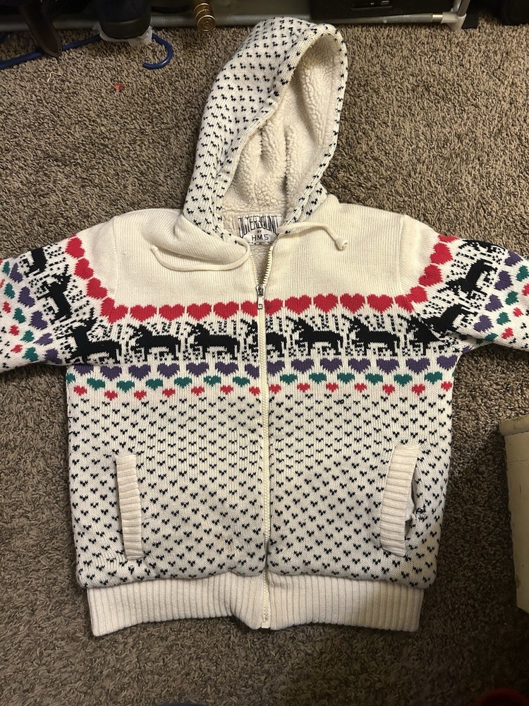 Women’s OuterBound Vintage Hms Snow Hoodie Zip up