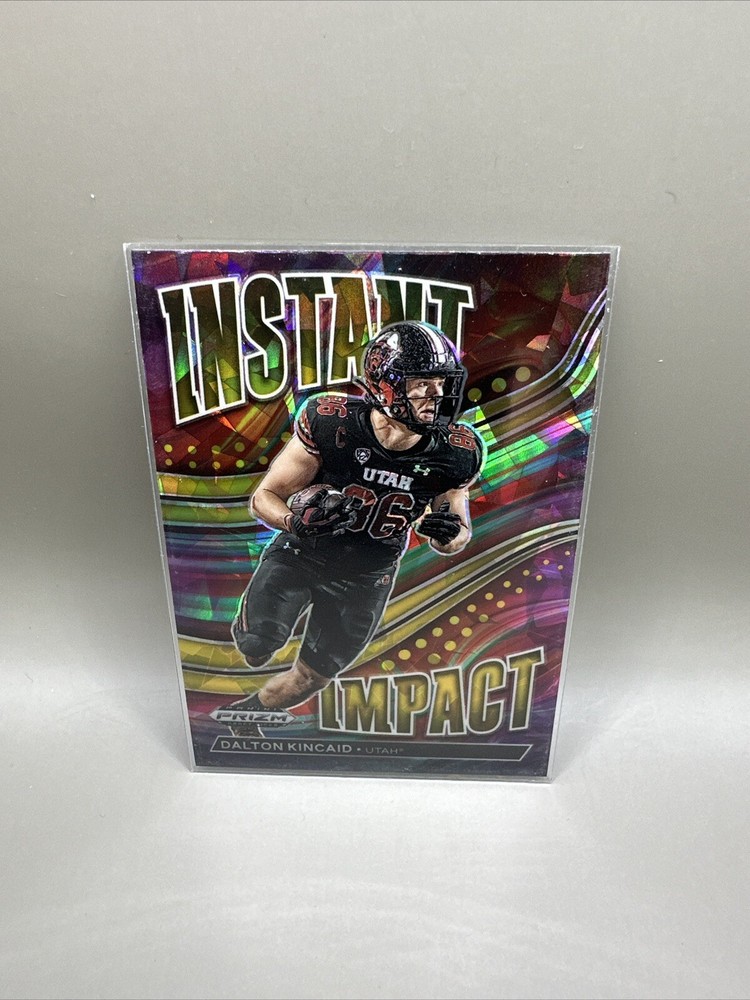 DALTON KINCAID 2023 Prizm Draft Picks INSTANT IMPACT Insert II-16 Rookie Card