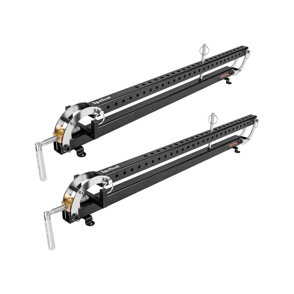SpeTool 24 inch Panel Clamp 2 Pack, 4-Way Pressure Steel Parallel Clamp For B...