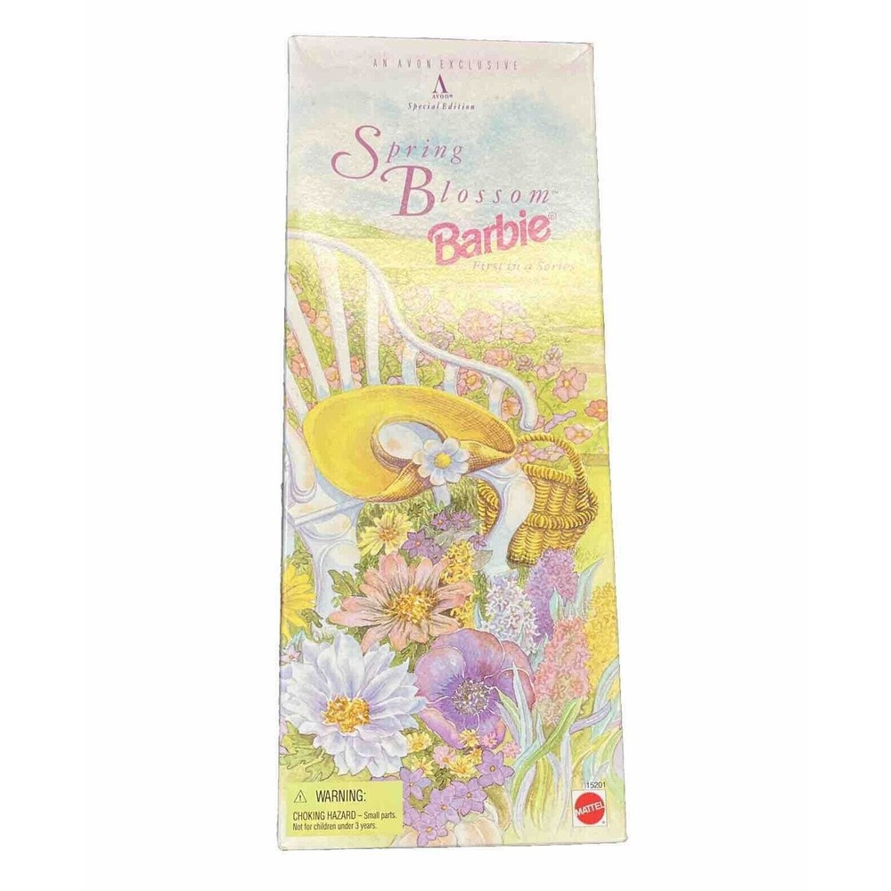 Barbie Spring Blossom Doll Avon Special Edition 1995