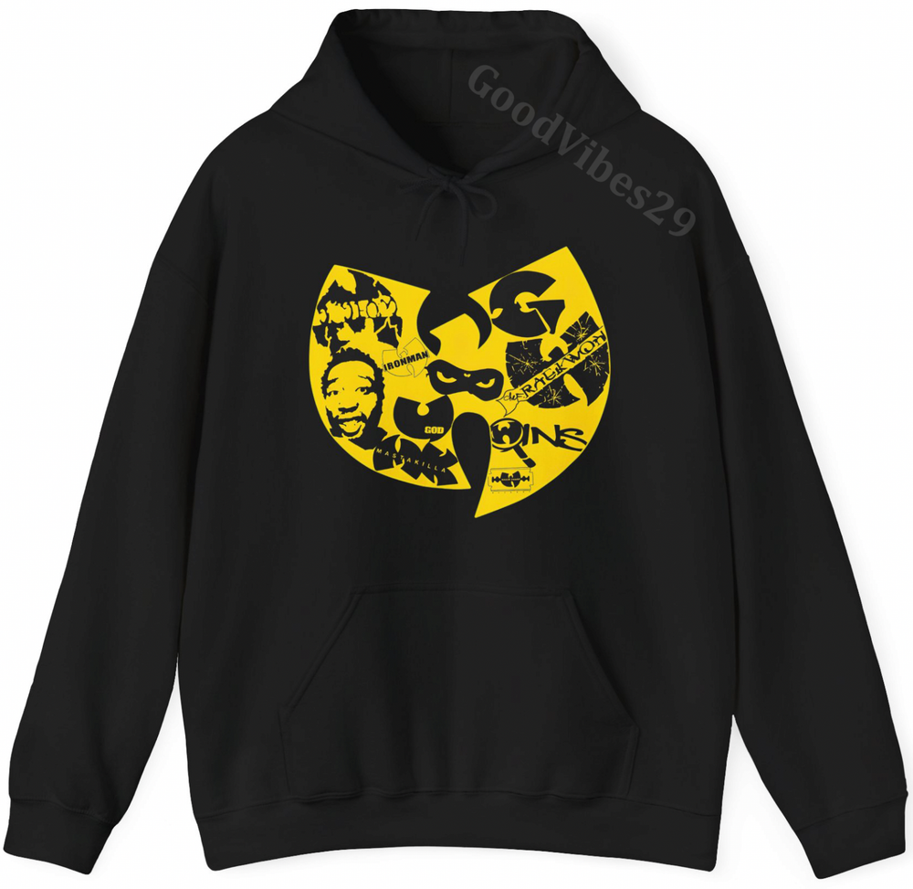 Wu-Tang Clan Raekwon Symbol 90s Rap S-5XL Hoodie Heavy Blend Hooded Sweatshirt