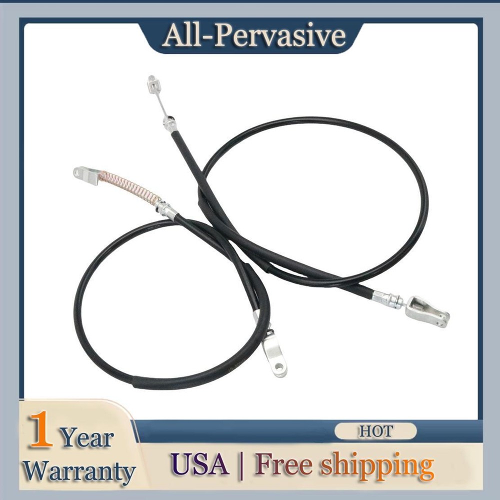 Fit EZGO Marathon Golf Cart 1974-1987 Driver/Passenger Side Brake Cable Set