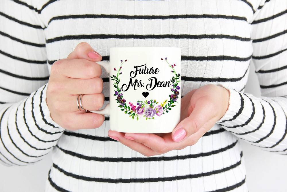 Future Mrs Customized Mug Engagement Gift Future Mrs Personalized Gift