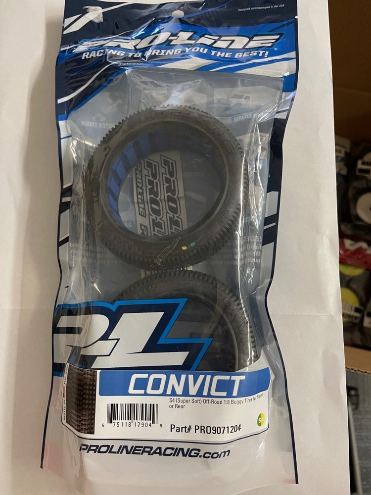 Pro-Line FUGITIVE S3 Soft Off-Road 1:8 Buggy Front or Rear Tire