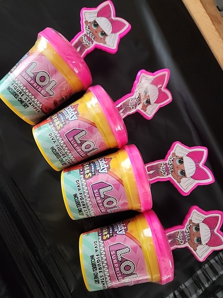 LOL Surprise Diva Figure Stamper 4-Piece Set