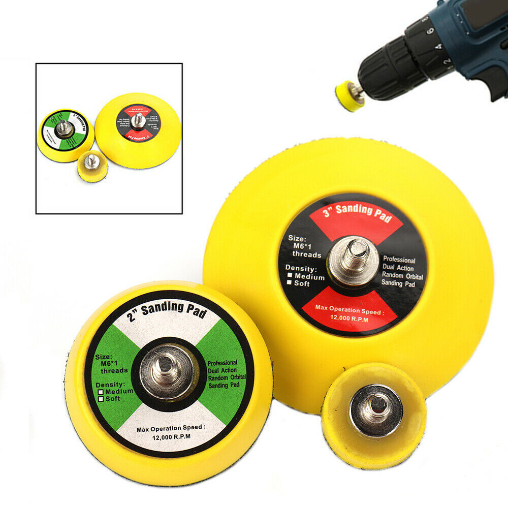 1-3 inch Hook Loop Backing Plate for DA Sander Polisher Buffer  