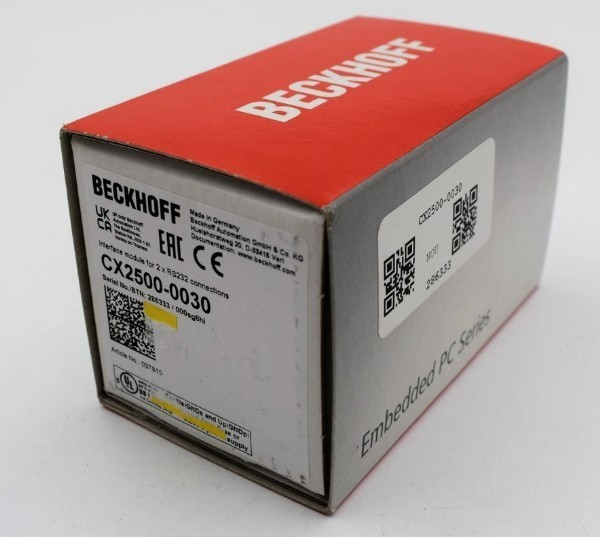New In Box Beckhoff CX2500-0030 PLC Module CX2500-0030 Free shipping