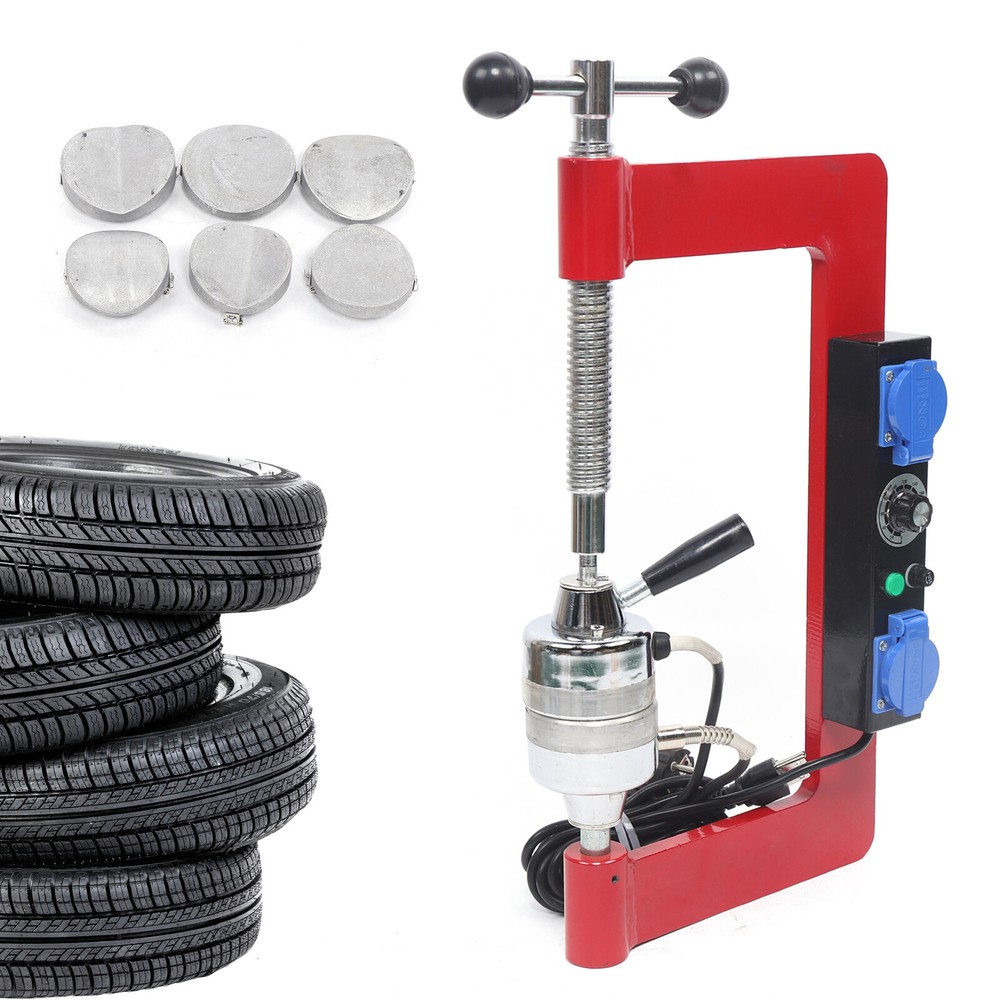Tire Repair Kit with 6 Mold Hot Vulcanizing Machine for Car Tires