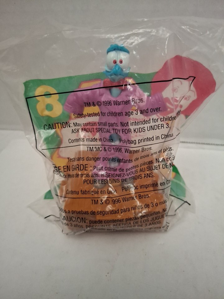 1996 McDonald's Space Jam Nerdlucks Happy Meal Toy NEW SEALED