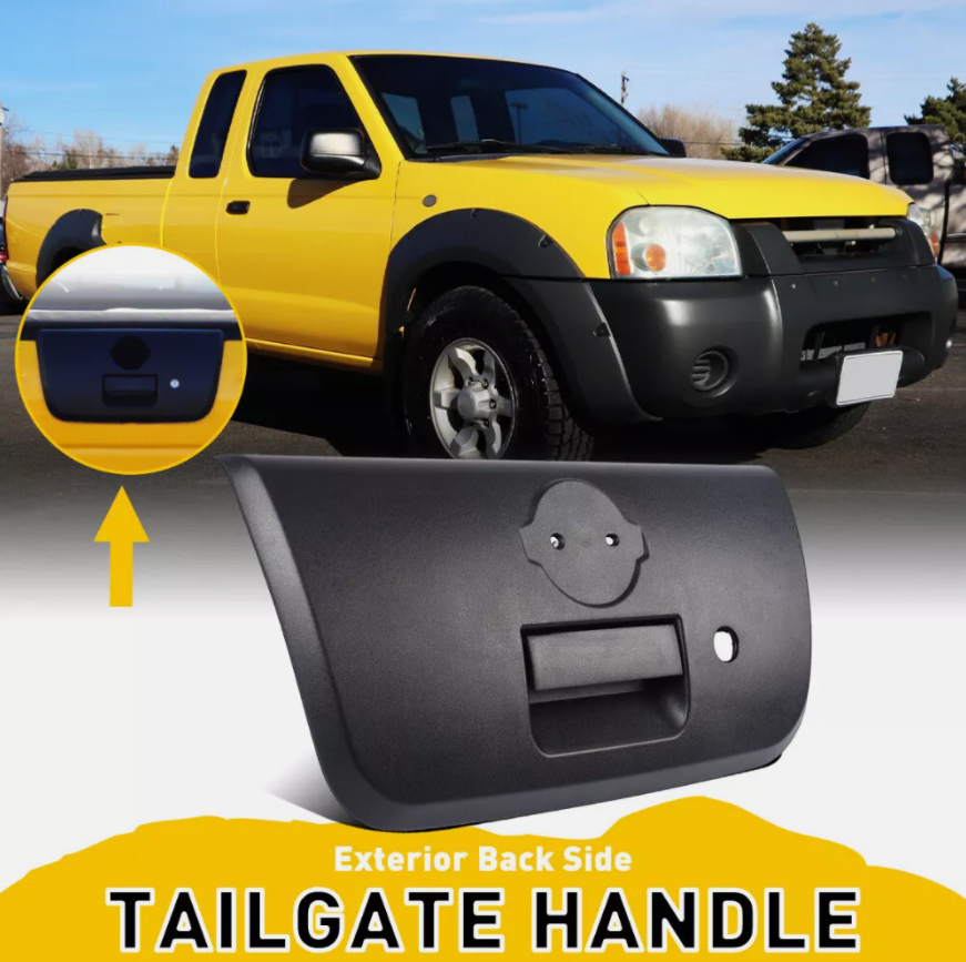 2001-2004 Nissan Frontier Textured Rear Tailgate Handle Replacement Fit