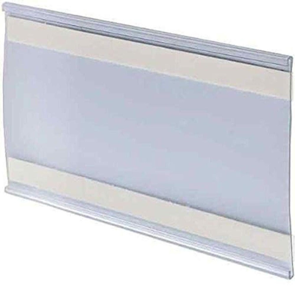 199613 6-Inch Width by 4-Inch Height Adhesive Back Nameplate, 10-Pack