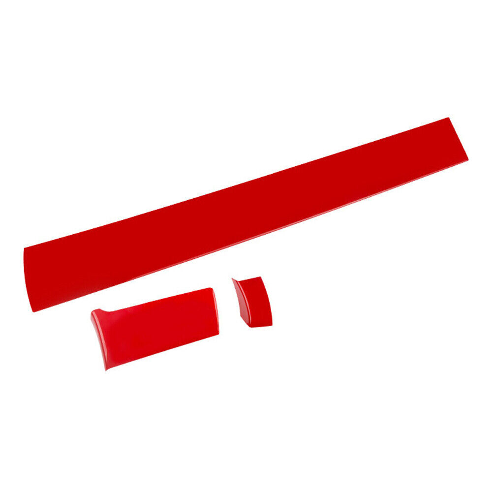 For Honda Civic 10th Bright Red 2016-2021 Dashboard Panel Strip Central Console