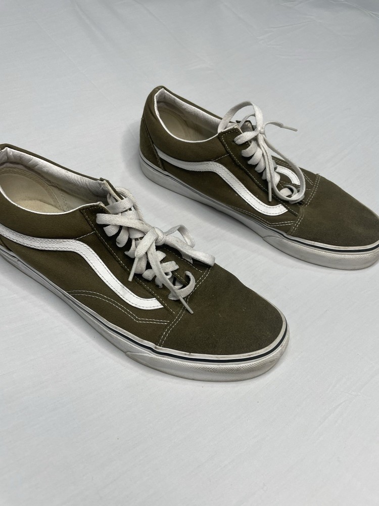VANS OLD SKOOL VN000CT8CIB MEN'S SNEAKERS OLIVE GREEN SIZE 11 SKATE SHOES
