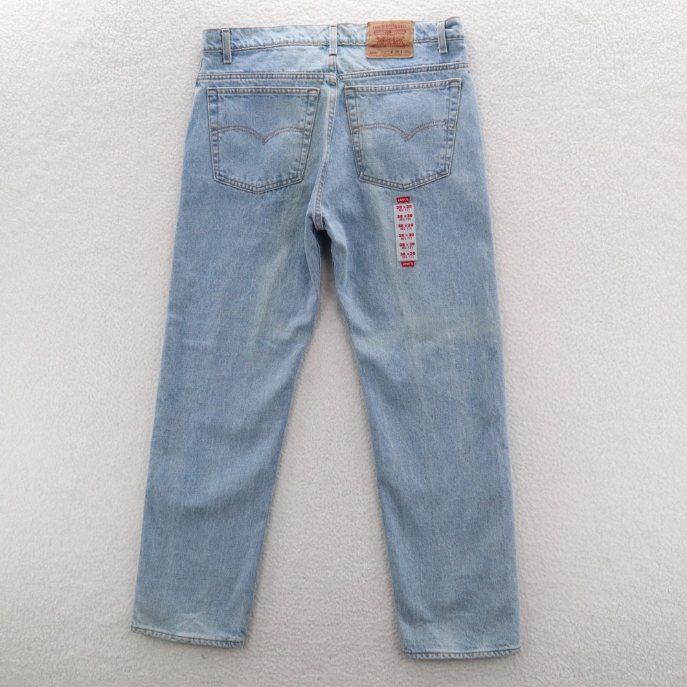 Vintage Levi's Jeans Men's 38x30 Blue 505 Straight Denim 90s USA Made 505-4834
