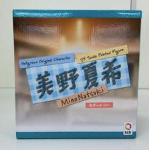 Q-six official Natsuki Mino White Gal ver. 1/5 figure 20cm by Nollgreco japan