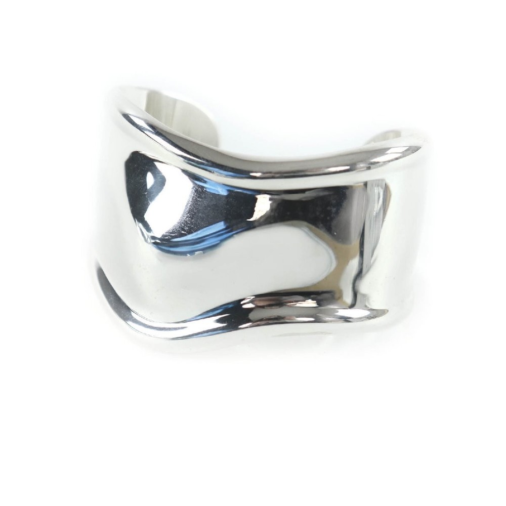 Tiffany & Co.    Elsa Peretti Bone Cuffnarow AG925 Bangle 43.38g 176793