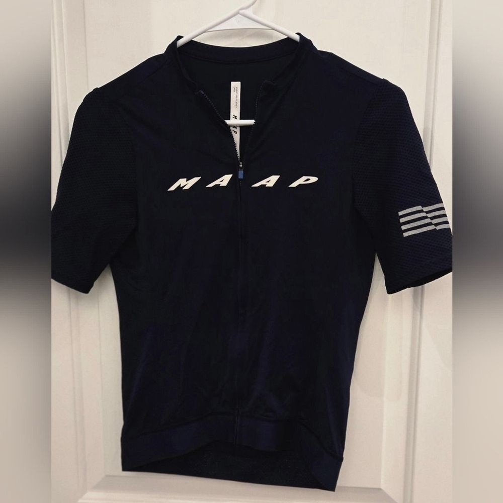 MAAP Women's Evade Pro Base Jersey 2.0.  Space Blue,Size L