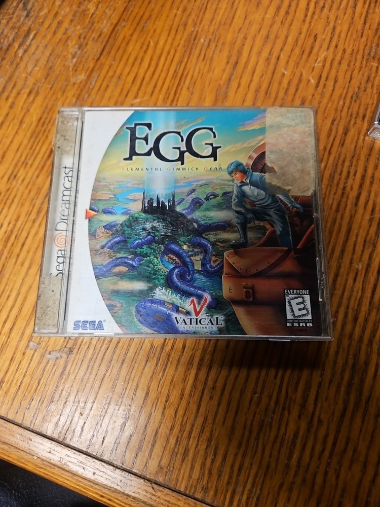 EGG: Elemental Gimmick Gear (Sega Dreamcast, 1999) CIB Complete RARE