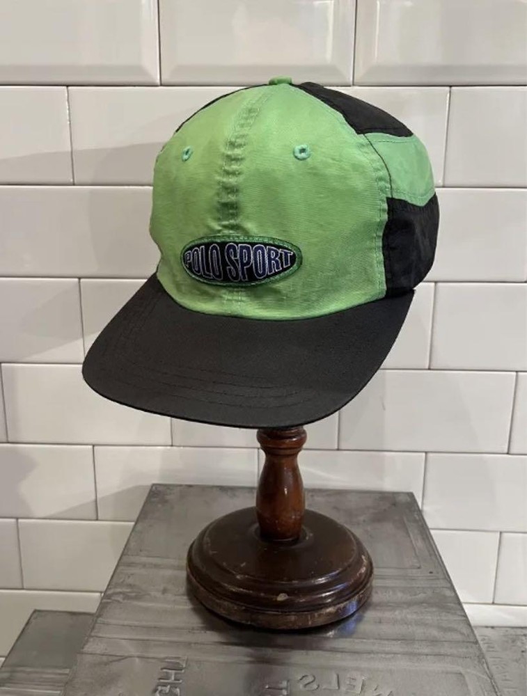 90'S Polo Sport Nylon Strapback Cap Limited Edition Iconic Design Timeless Fashi