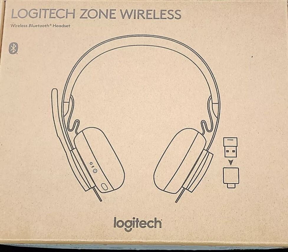 Logitech Zone Wireless Bluetooth Headphones 981-000853 Team Version New/Other