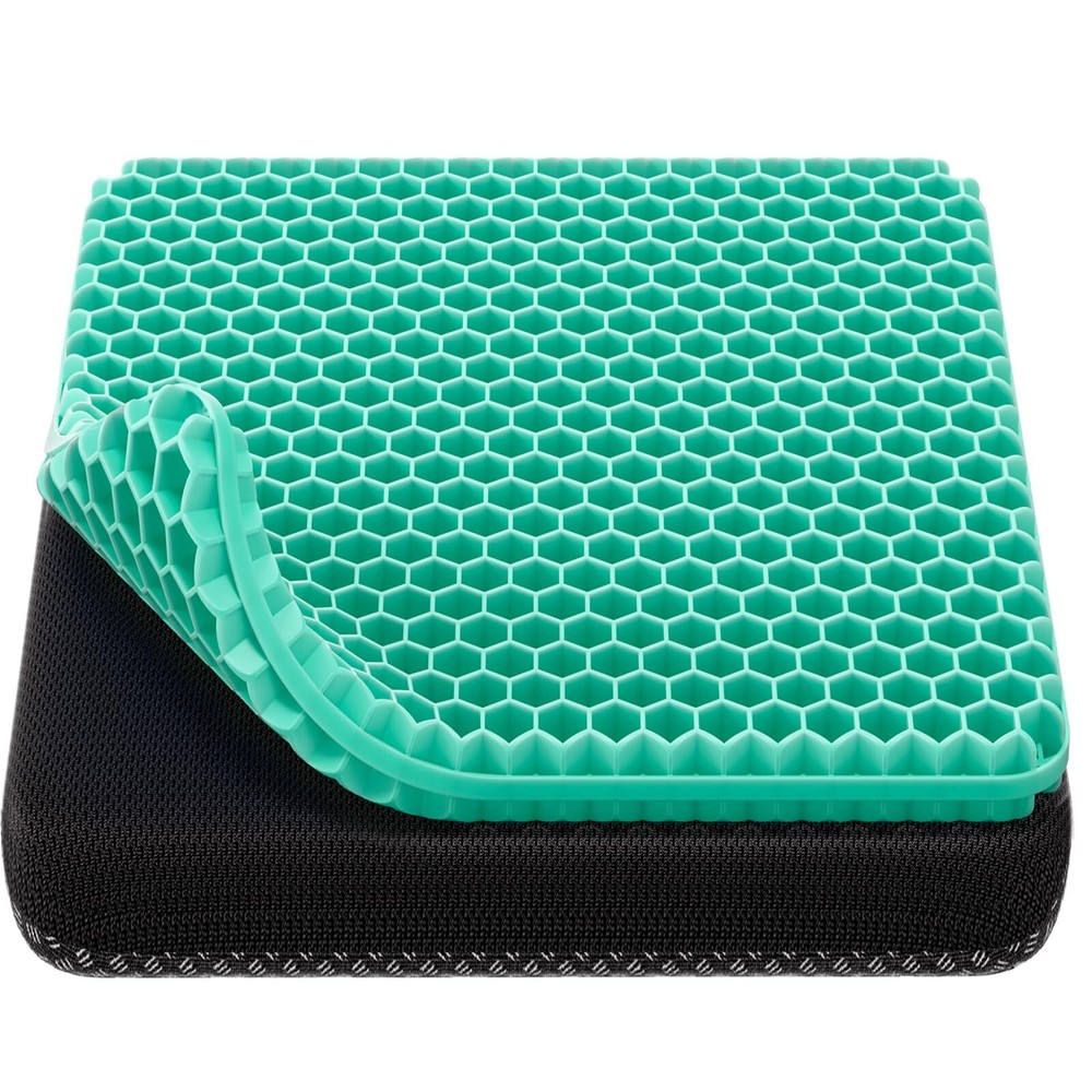 Seat Cushion, Cooling seat Cushion (Super Large & Thick), Breathable Honeycom...