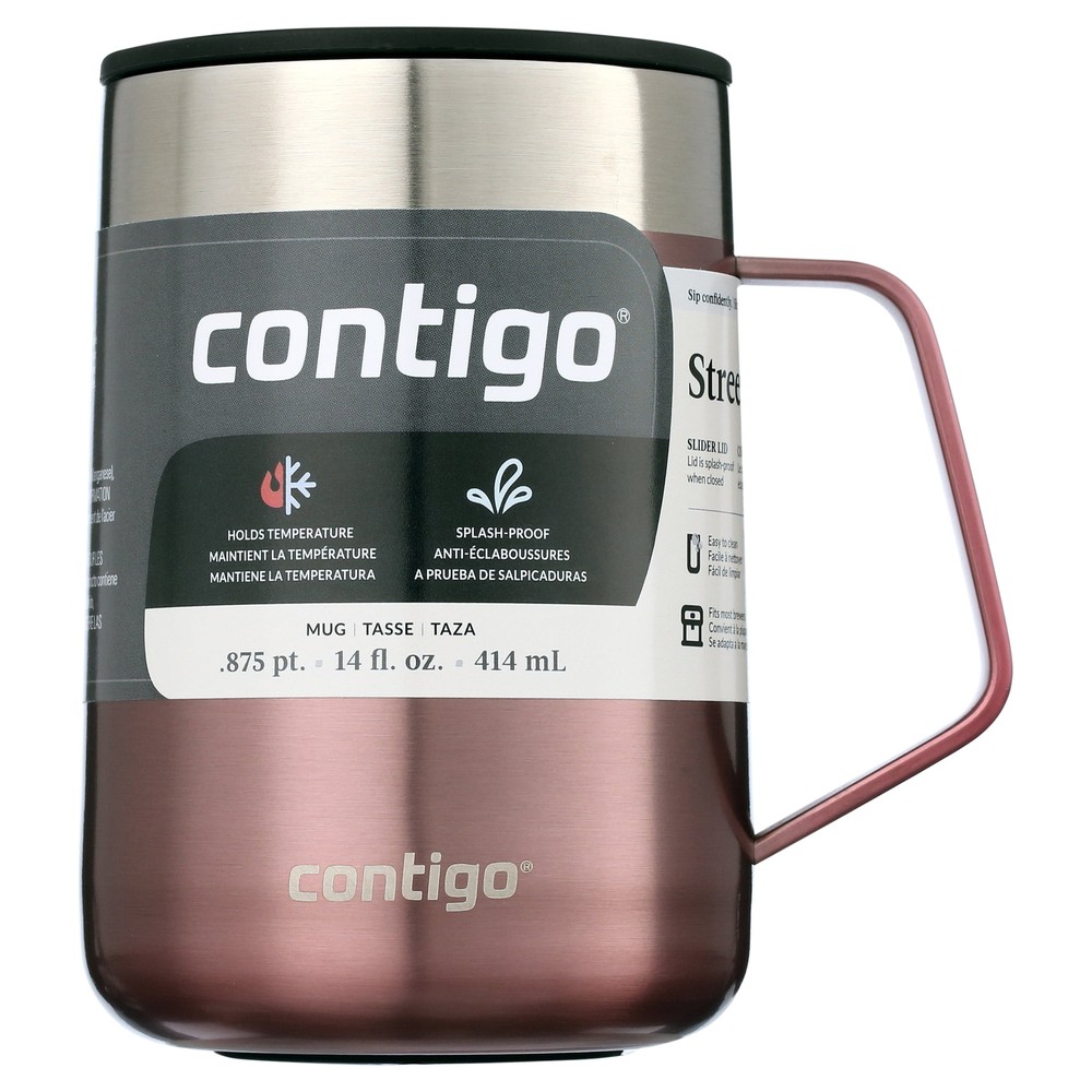Contigo 14 oz Streeterville Stainless Steel Mug in Pineberry