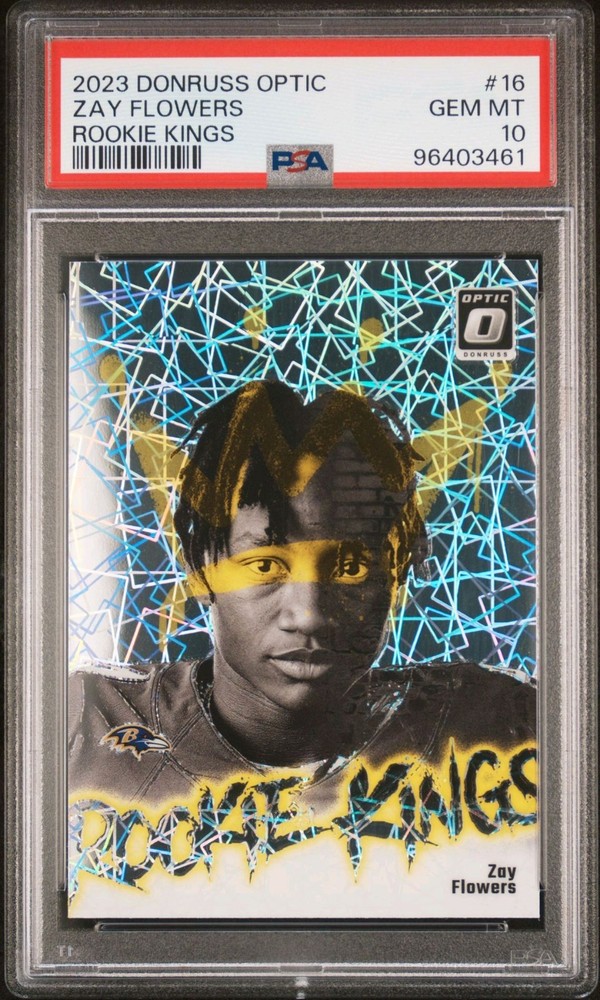 2023 Panini Donruss Optic - Rookie Kings #16 Zay Flowers 📈📈📈 RAVENS 💜
