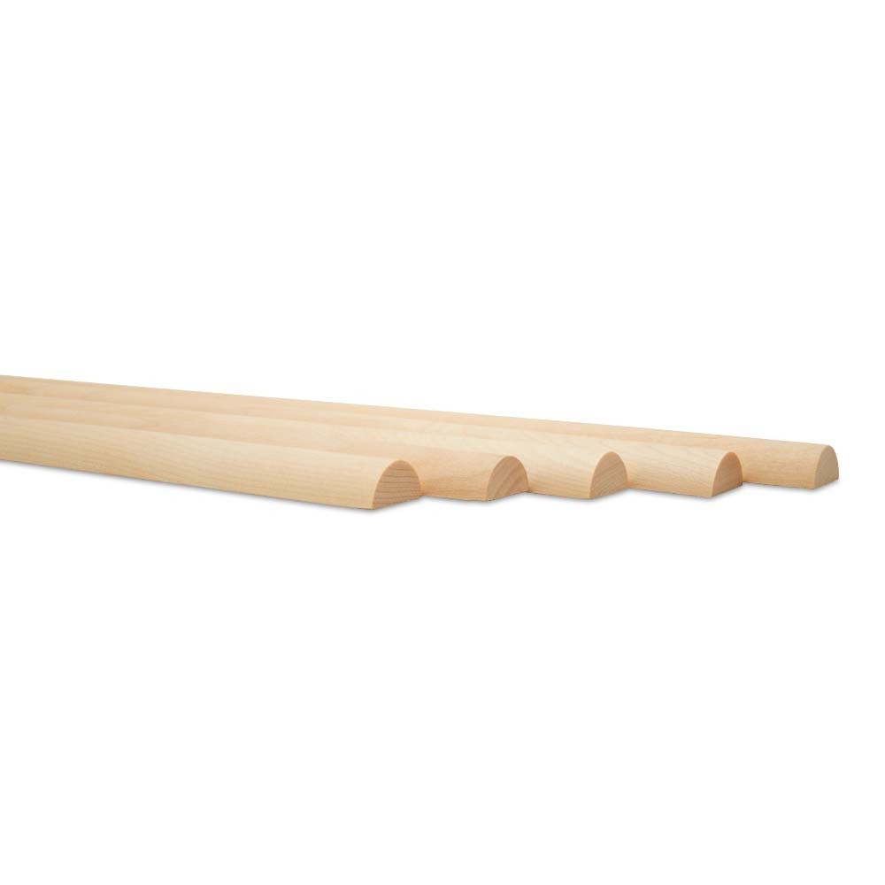 Split Wooden Dowel Rods 36