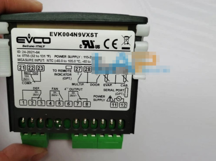 1PCS New For Temperature Controller EVK004N9VXST 250V10A
