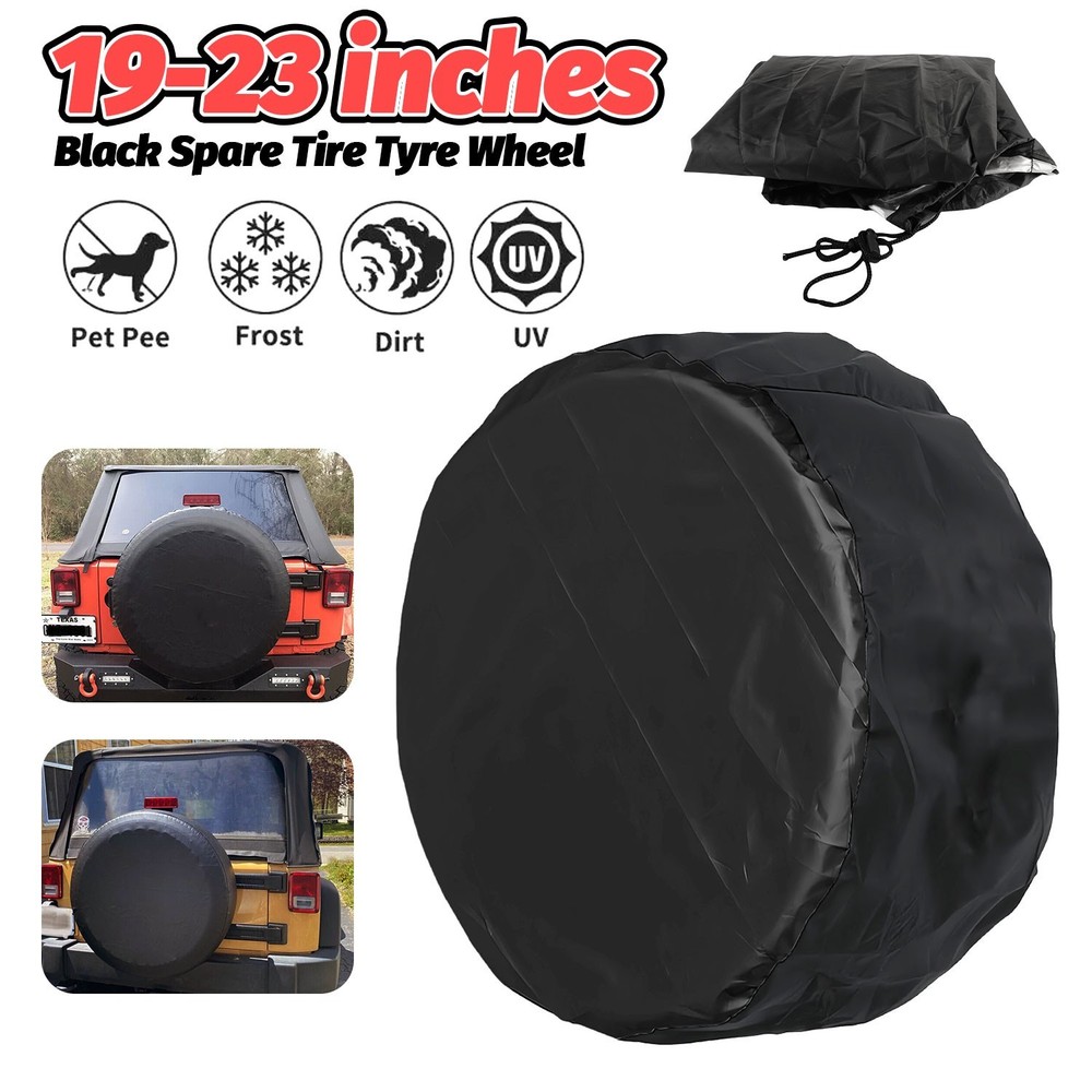 Spare Tyre Cover Tire Wheel Bag Storage Carry Car/Van Waterproof Tire Protector