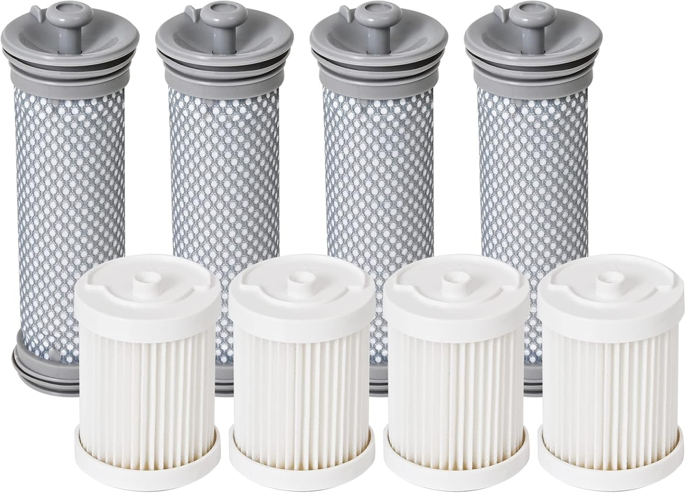 Tineco A10 A11 Hero Master & Pure One 8-Pack Replacement Filter Kit  