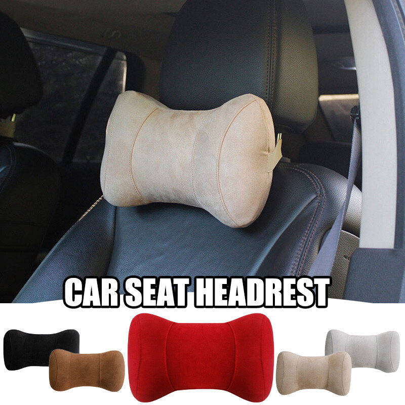Car Seat Headrest Pillow Neck Pillow Memory Foam Neck Rest Support Cushion 1PC