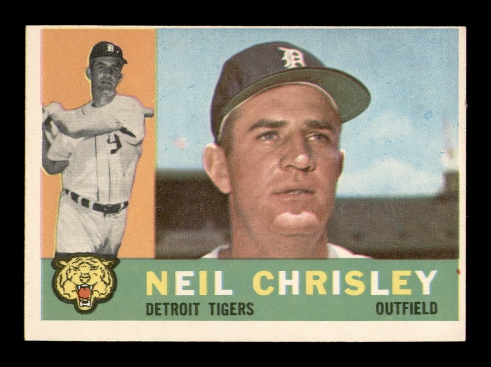 1960 Topps #273 Nail Chrisley EX-MT Vintage Baseball Card OBGcards