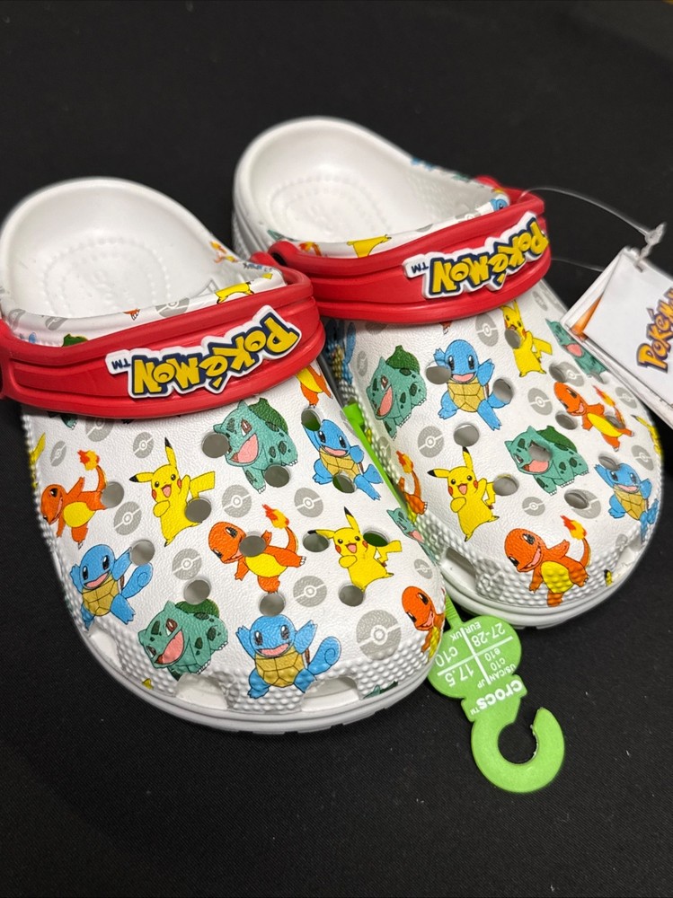 crocs Pokemon limited edition children size c10.