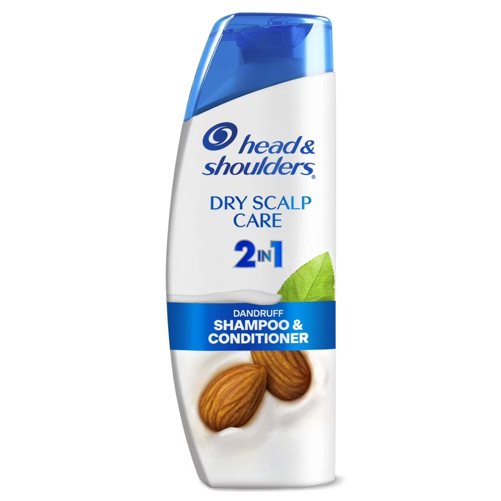 Head and Shoulders 2 in 1 Dandruff Shampoo and Conditioner,Dry Scalp Care,8.45oz