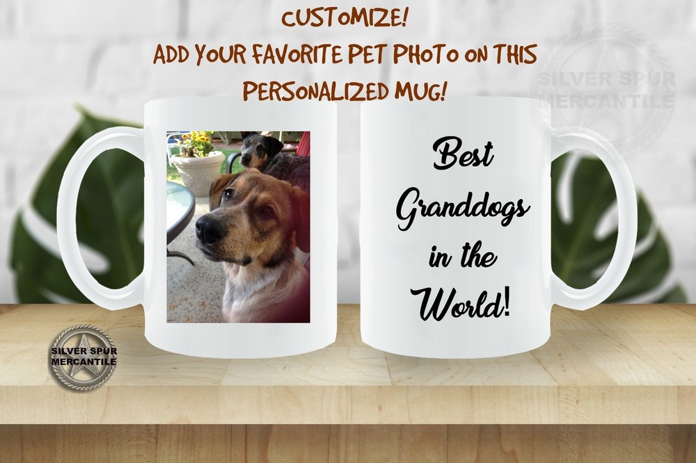 Customized Granddog Mug Gift For Grandpa Mug For Granddad Dog Lover Gift Mug
