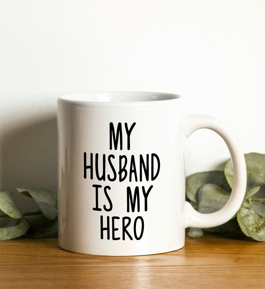 Proud Wife My Hero Husband Gift Anniversary Present For Him