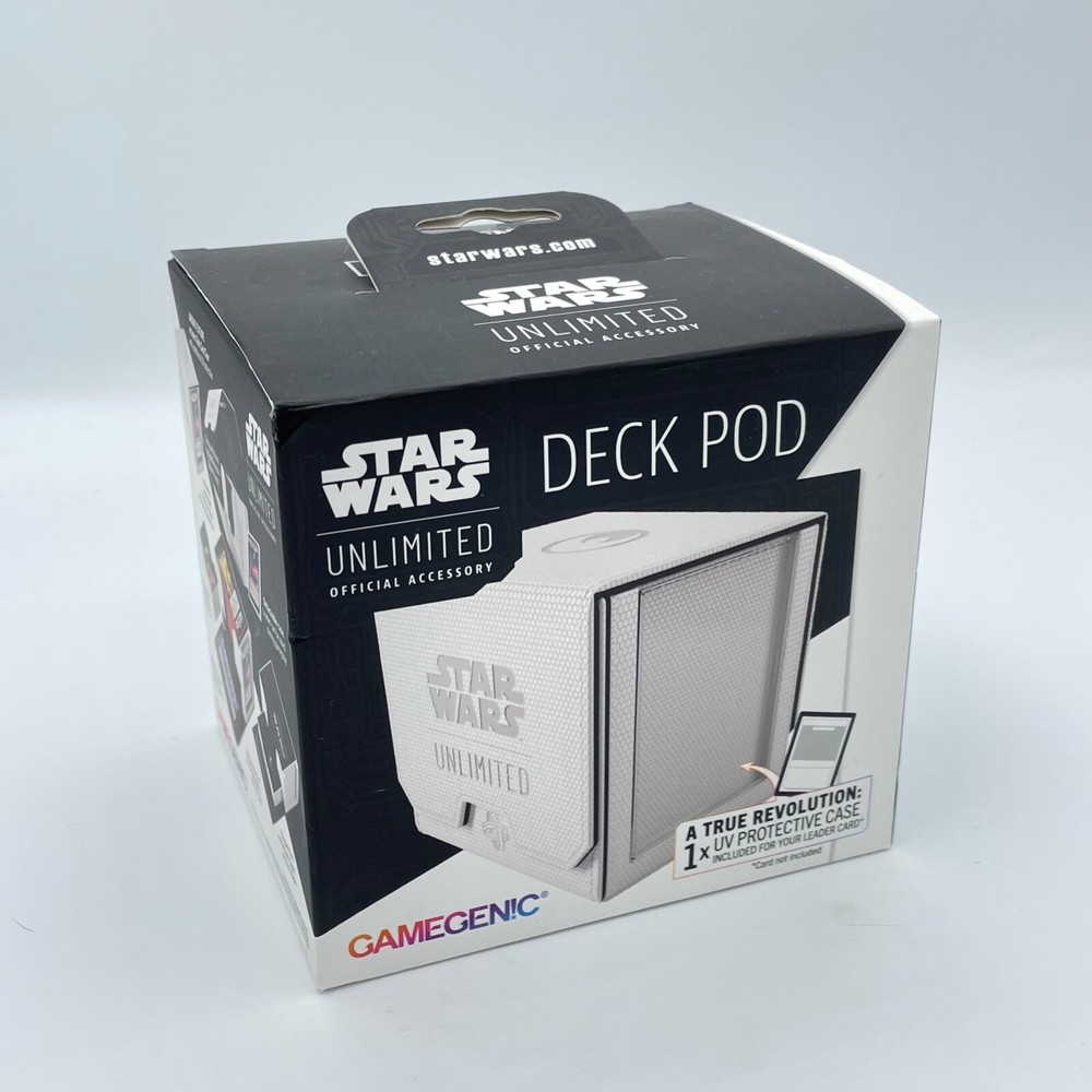 Star Wars Unlimited Deck Pod [White/Black] (Gamegenic, 2023)