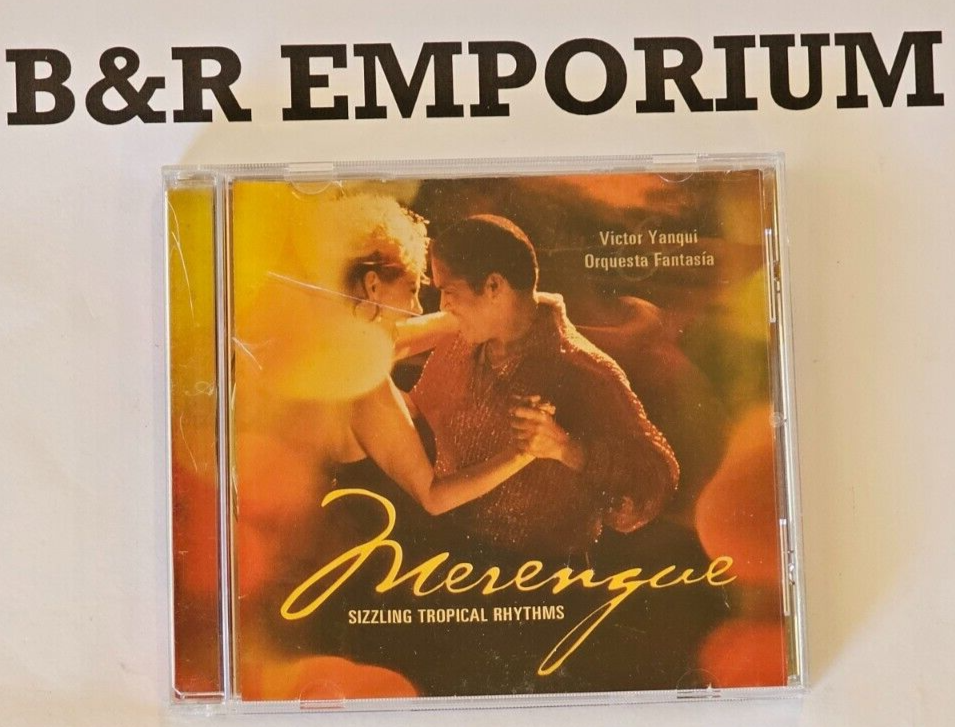 Merengue Sizzling Tropical Rhythms by Victor Yanqui Orquesta Fantasia Used CD