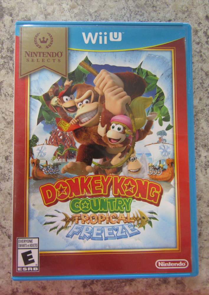 Donkey Kong Country Tropical Freeze (Nintendo, WIIU 2014) Selects - Tested Works