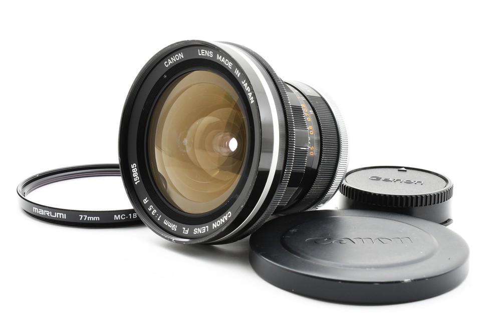 [Near MINT] Canon FL 19mm F/3.5 R Wide Angle Lens FD Mount From JAPAN