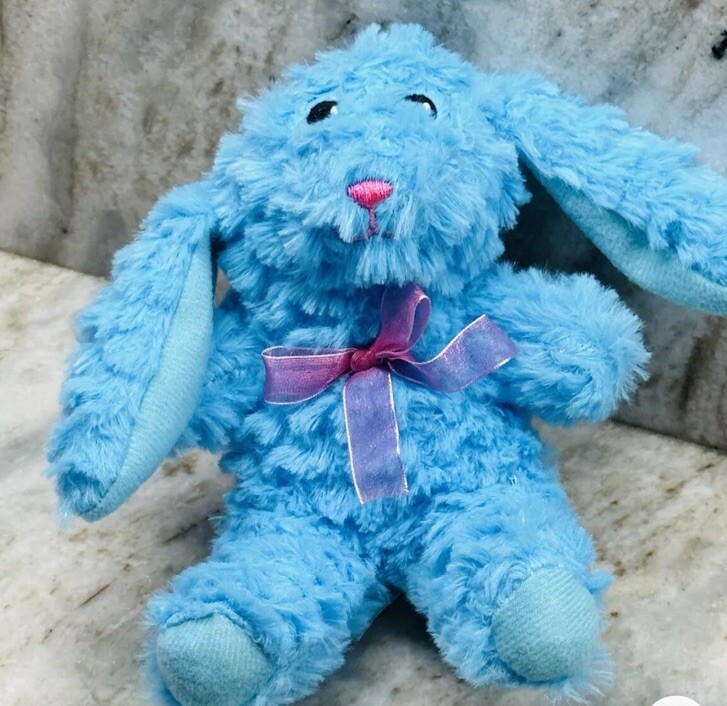 Easter Bunny Plush Stuffed Animal 6 Inch Soft Fuzzy Toy for Kids  