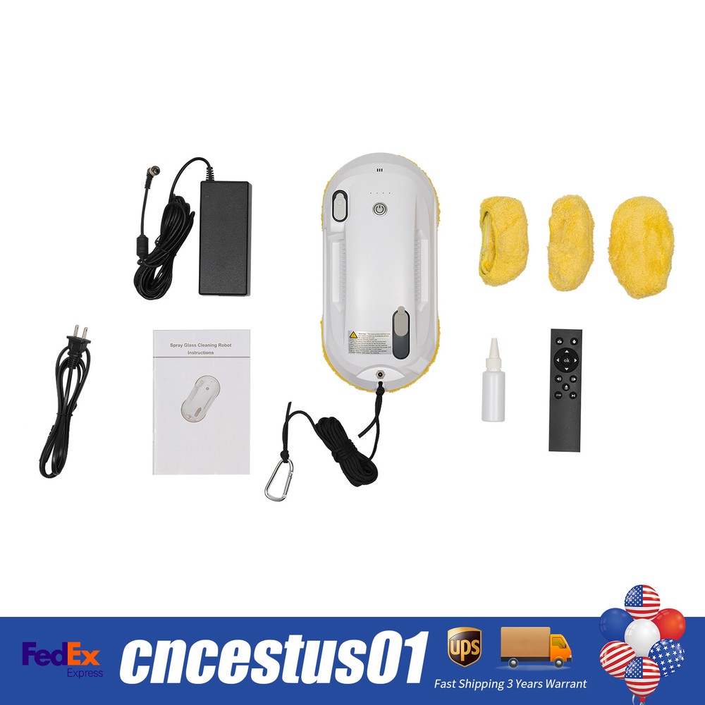 Window Cleaner Robot Smart Water Spray with Spray Function Anti-fall BO-699B