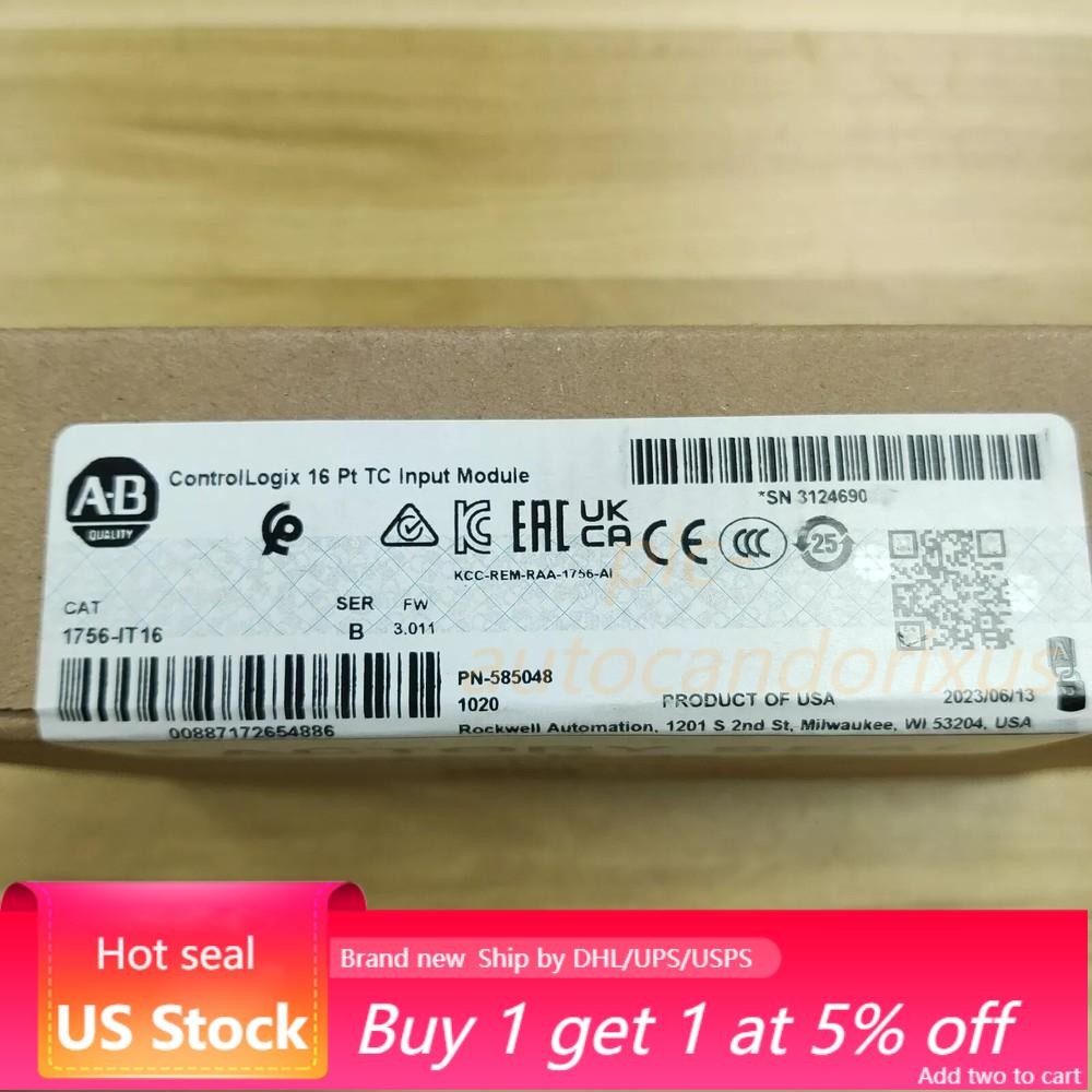New  1PCs 1756-IT16/B Thermocouple Module 1756IT16